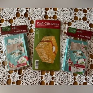 Christmas Cookie Gift Boxes Set